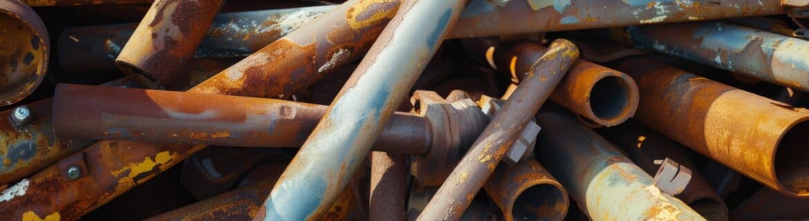 dechets métalliques chantier