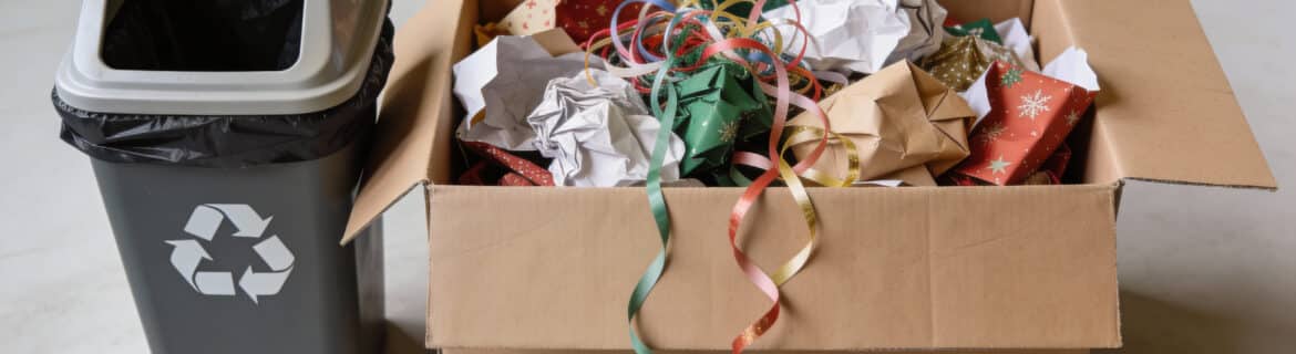 Gérer et recycler vos déchets de fêtes